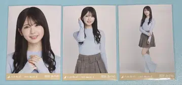 노기자카46 브로마이드 츠츠이 아야메 퍼 3종 컴프