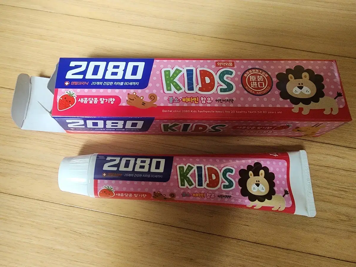 Dental Clinic 2080 My Kids Strawberry Flavor Toothpaste 80g