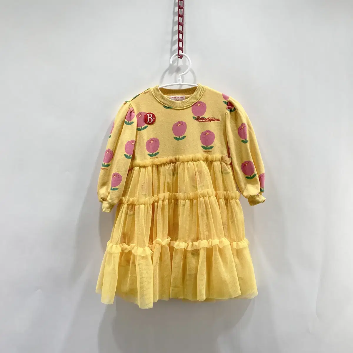 Bebe De Pino 23ss All-Over Tulip Puff Onepiece 100