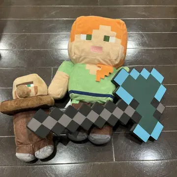 Minecraft 봉제 인형 세트 대소