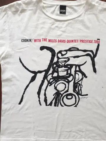graniph 마일스 데이비스 Miles Davis 티셔츠