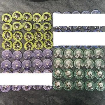 랜덤 글리터 캔뱃지 Dytica 2주년 디티카 니지산지 50개