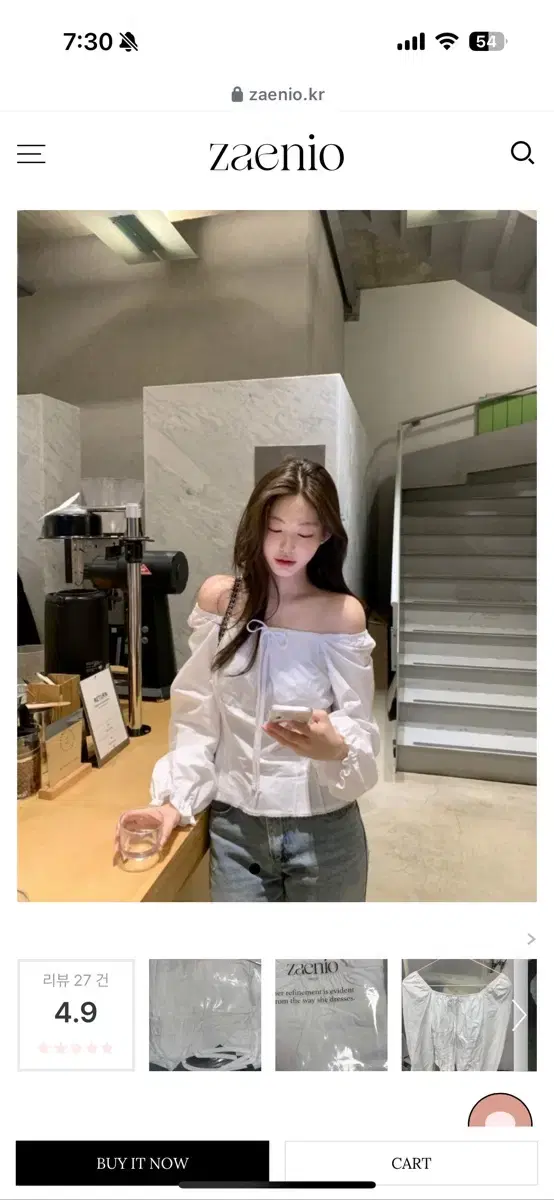Zaenio Wendy Two-way Blouse