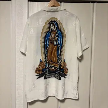 dogtown 성모 마리아 패턴 셔츠 XL