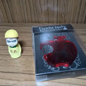 데스노트 사신의 사과 다이 컷 아크릴 카라비너 키라 피규어 포함