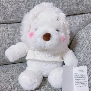 디즈니 스토어 디즈니 곰돌이 푸 봉제 인형 화이트