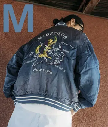 McGREGOR 페이드 가공 수베니어 자켓