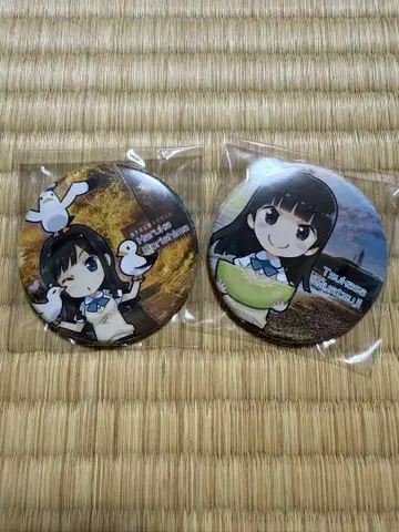 아마가미 아마가미 SS 캔뱃지 아야츠지 모리시마 선배 조시