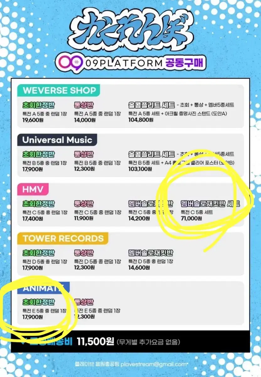 플레이브 일본 앨범 분철