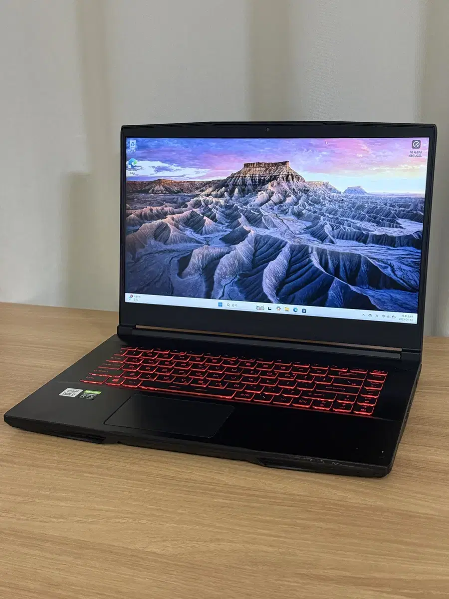 MSI GF65 게이밍 노트북 i7 RTX3060 16GB 512GB