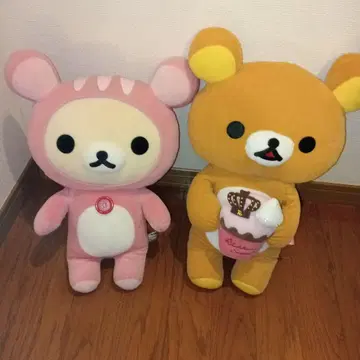 리락쿠마 봉제 인형 세트 빅