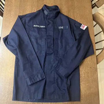 영국 해군 ROYAL NAVY 밀리터리 자켓 네이비