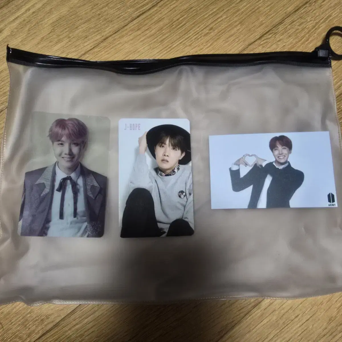 방탄 호석 희귀포카 일괄양도. 윙즈콘. 일본아니쥬. 아미부스.bts