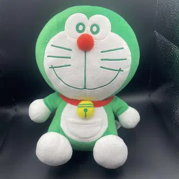 한정품 유니클로 도라에몽 사스테나 모드 봉제 인형 그린 컬러