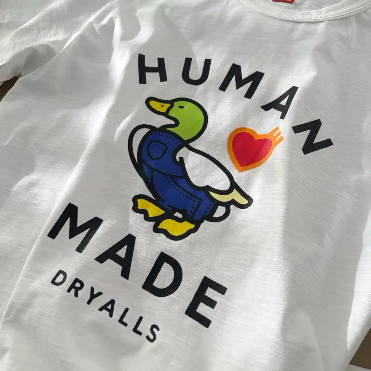 휴먼메이드 반팔티 티셔츠 HUMAN MADE 오리그래픽 티