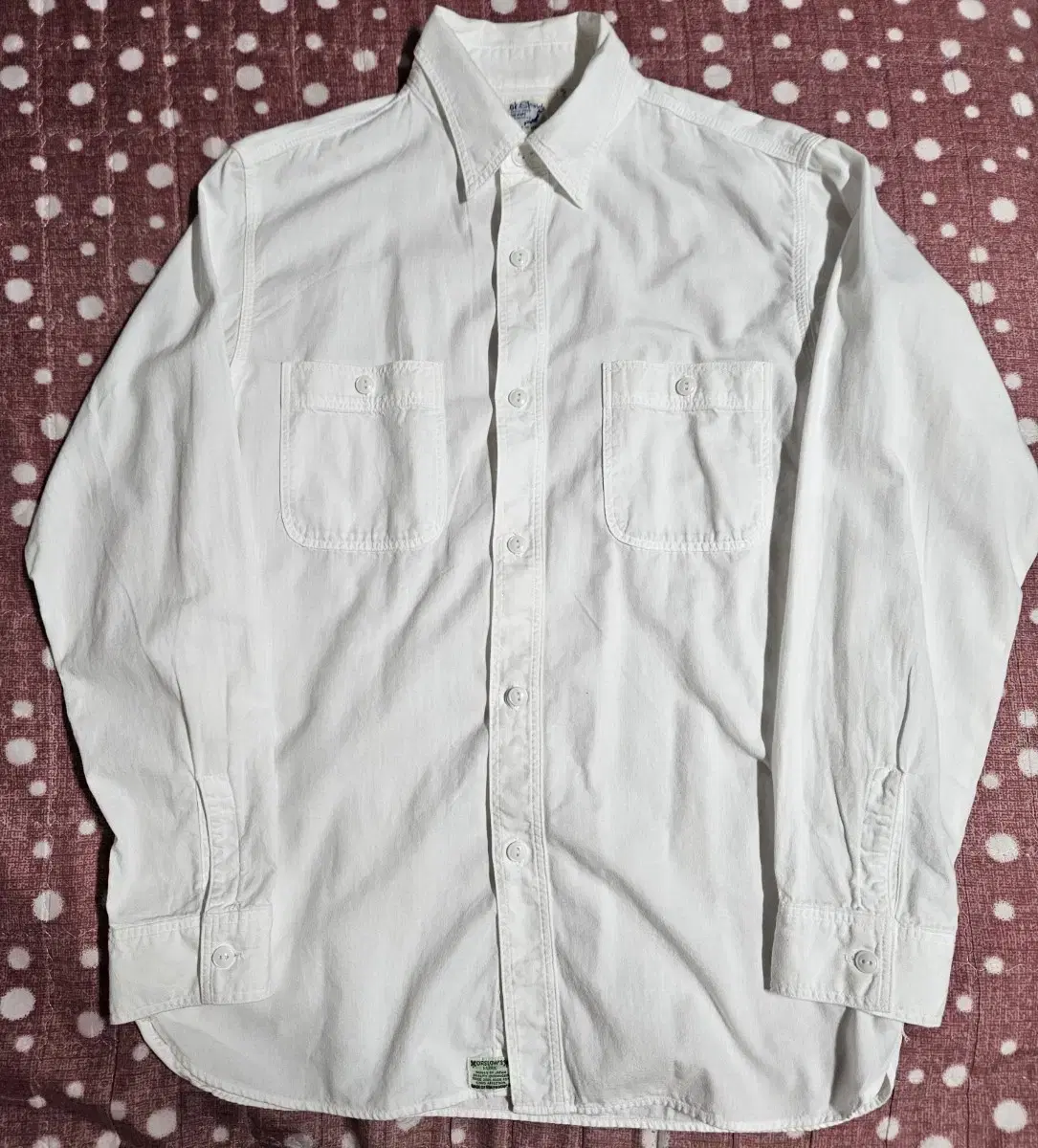[Orslow] Chambray Work Shirt [Size 4 (95~100)]