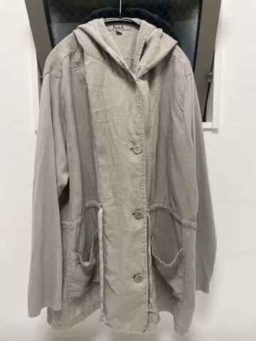 FLAX 린넨 자켓 linen 후드