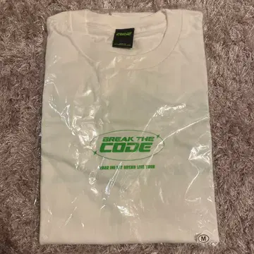 INI BREAK THE CODE 티셔츠 M 사이즈 화이트 화이트