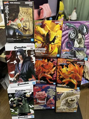 NARUTO 피규어 9종 세트 미사용