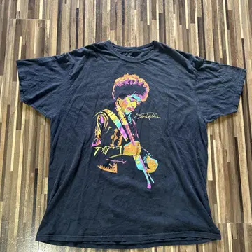 구제 의류 AUTHENTIC 지미 헨드릭스 티셔츠 XL
