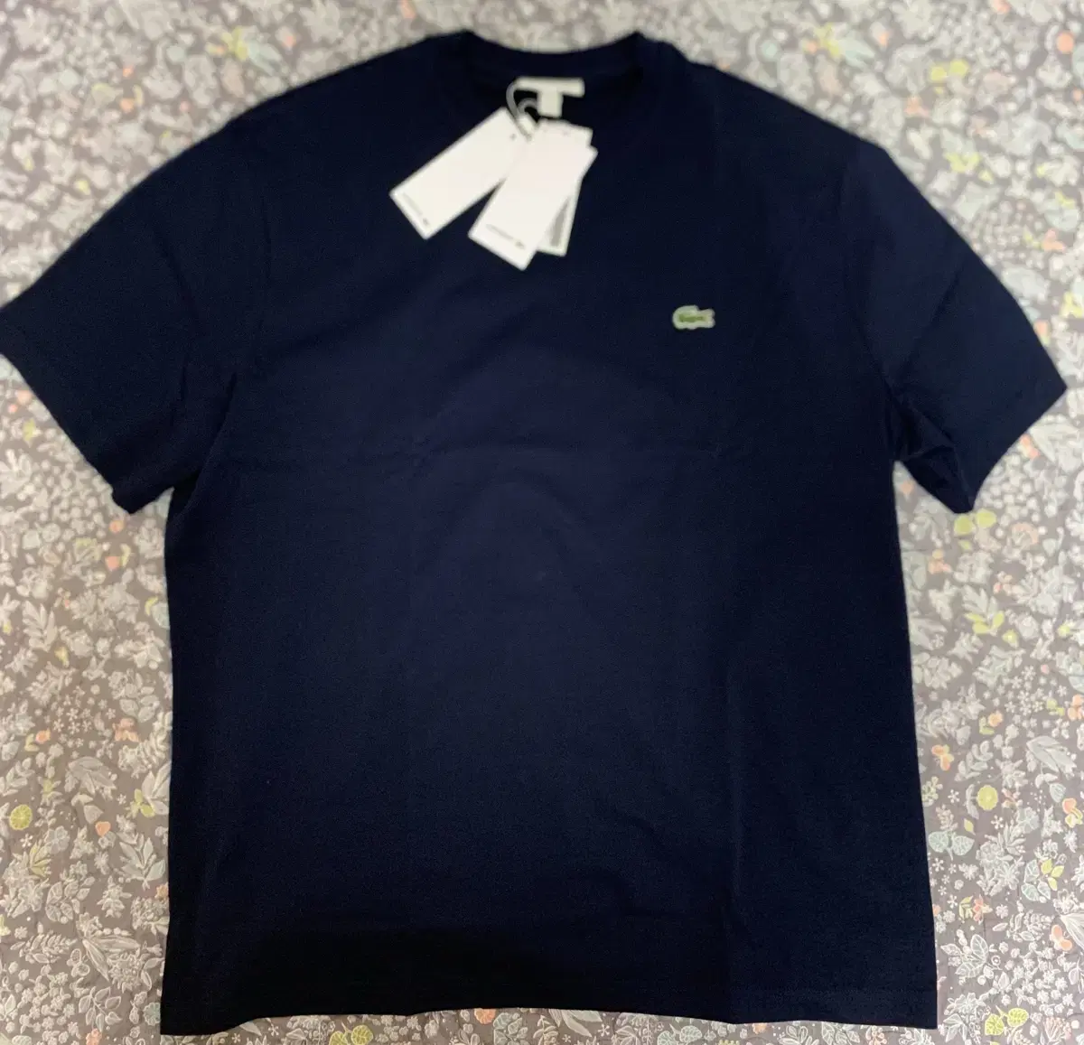 [2XL, 6] 라코스테 남성 클래식핏 크루넥 반팔 티셔츠