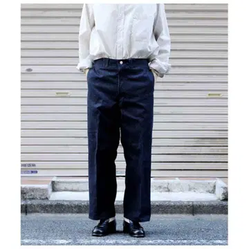 새상품급 오베트 라치네 데님 배기 팬츠 사이즈 4