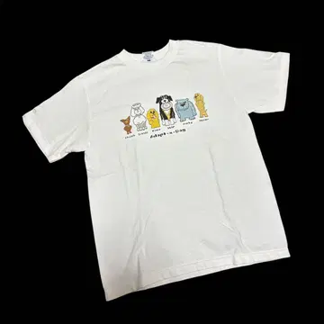 90s USA제 crazy shirts ADOPT A DOG 티셔츠