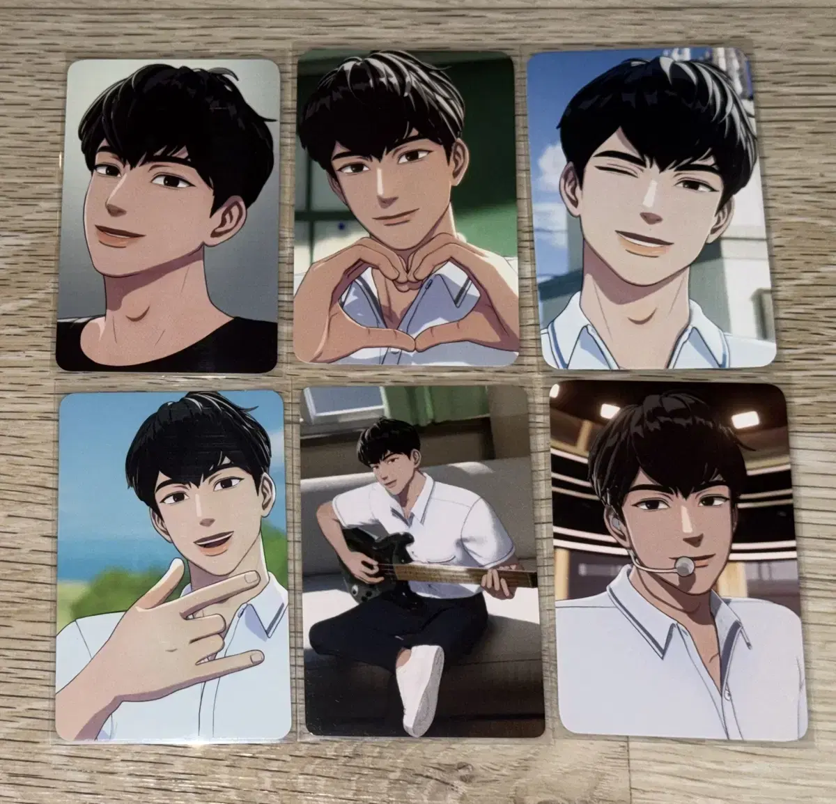 플레이브 하민 여섯번째여름 미공포 1-5차+케타포음료포카 일괄