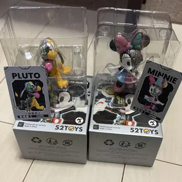디즈니 피규어 52TOYS 사이보그 미니 플루토