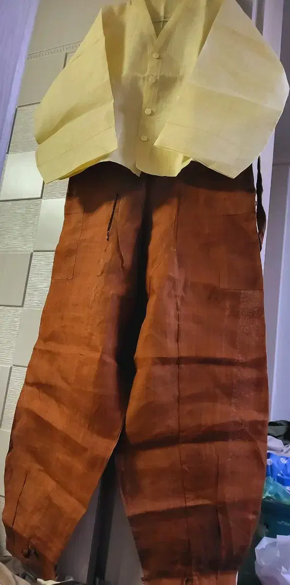 Men's Ramie Clothing Set, Unworn