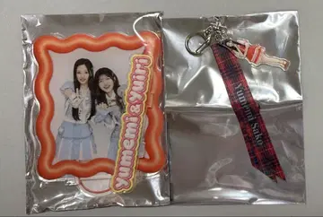 AKB48 사코 유메미 스페셜 복권 리본 키링 2샷 아크릴 스탠드
