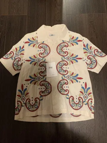 BODE carnival shirt 반팔 XS-S 택 포함 미사용 새상품