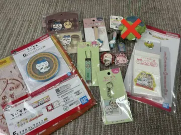 치이카와 (먼작귀) 키링 씰 제일복권 묶음 판매