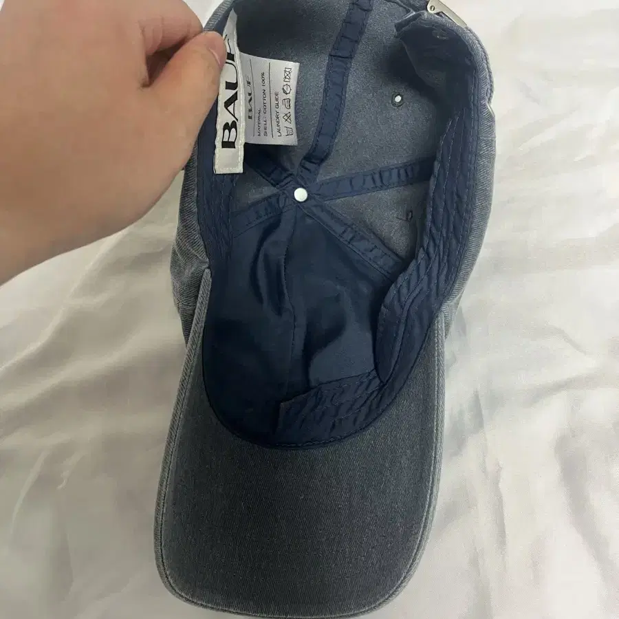 ◆bauf◆ B Vintage Washed Ball Cap Washed Navy Vintage Washed Cotton Baseball Cap Navy Blue Nautical Boat