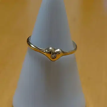 Me&Ro 미앤로 다이아몬드 하트 반지 K10