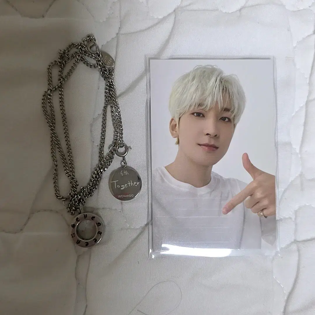 SEVENTEEN | 세븐틴 Seventeen wonwoo 9th anniversary necklace wts