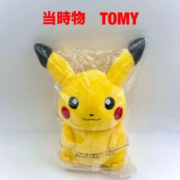 당시의 물건 TOMY 포켓몬 AG 봉제 인형 NEW 피카츄
