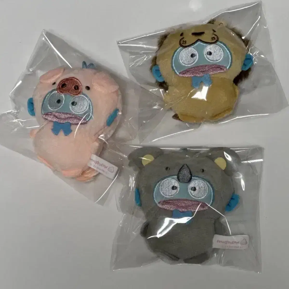 (일괄세트)한교동 동물인형 사자돼지코알라 일괄세트