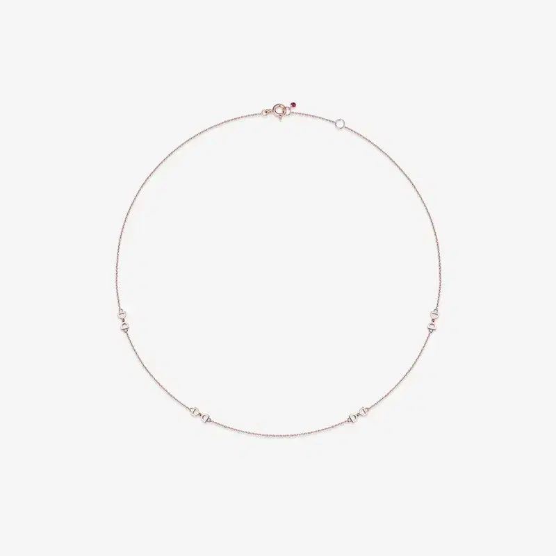 Didier Dubot Miss.Doux Gold 18k White Gold Necklace