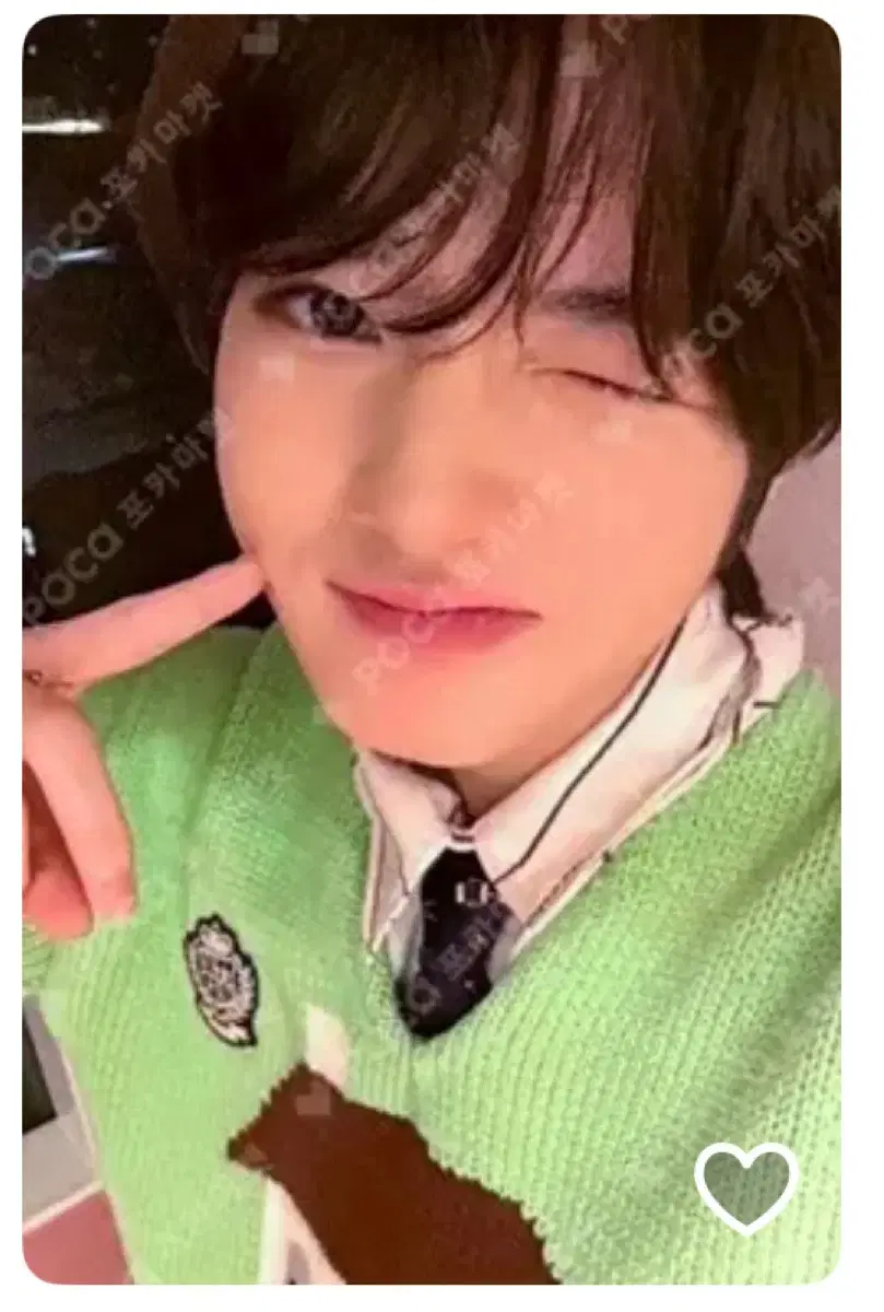 사쿠야 엔시티위시 애플뮤직 팝팝 미공포 포카 poppop