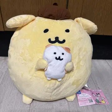 산리오 폼폼푸딩 나가노 머핀과 함께 BIG 봉제 인형