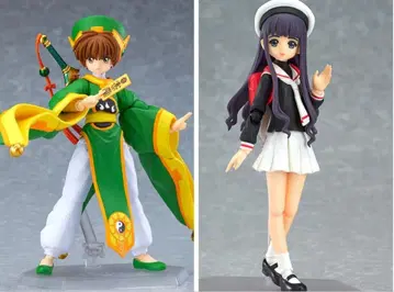 figma 카드캡터 사쿠라 리샤오랑 오오도지 치요 피규어