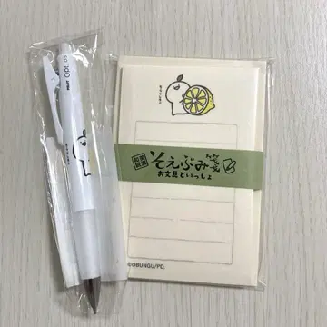 문구와 함께 샤프, 미니 레터 세트