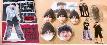 완엔 쿠사카와 나오야 아크릴 스탠드 클립 아크링 키링