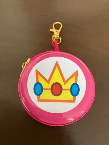 피치 공주 파우치 키체인 닌텐도