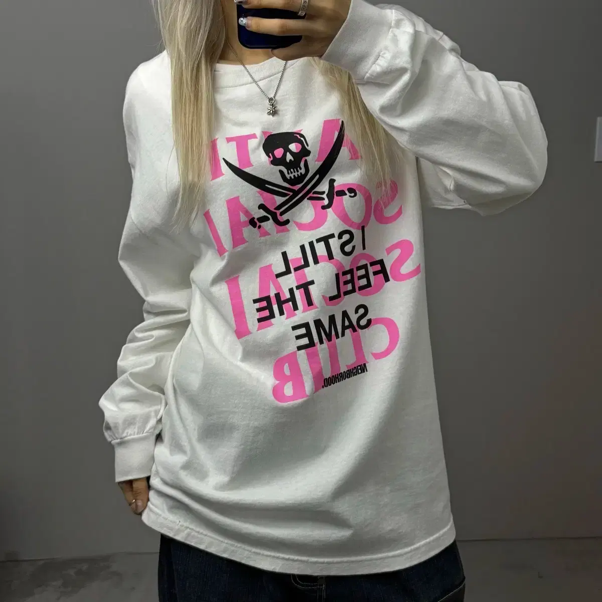 NEIGHBORHOOD 네이버후드 Neighborhood X Anti Social Club Sweat