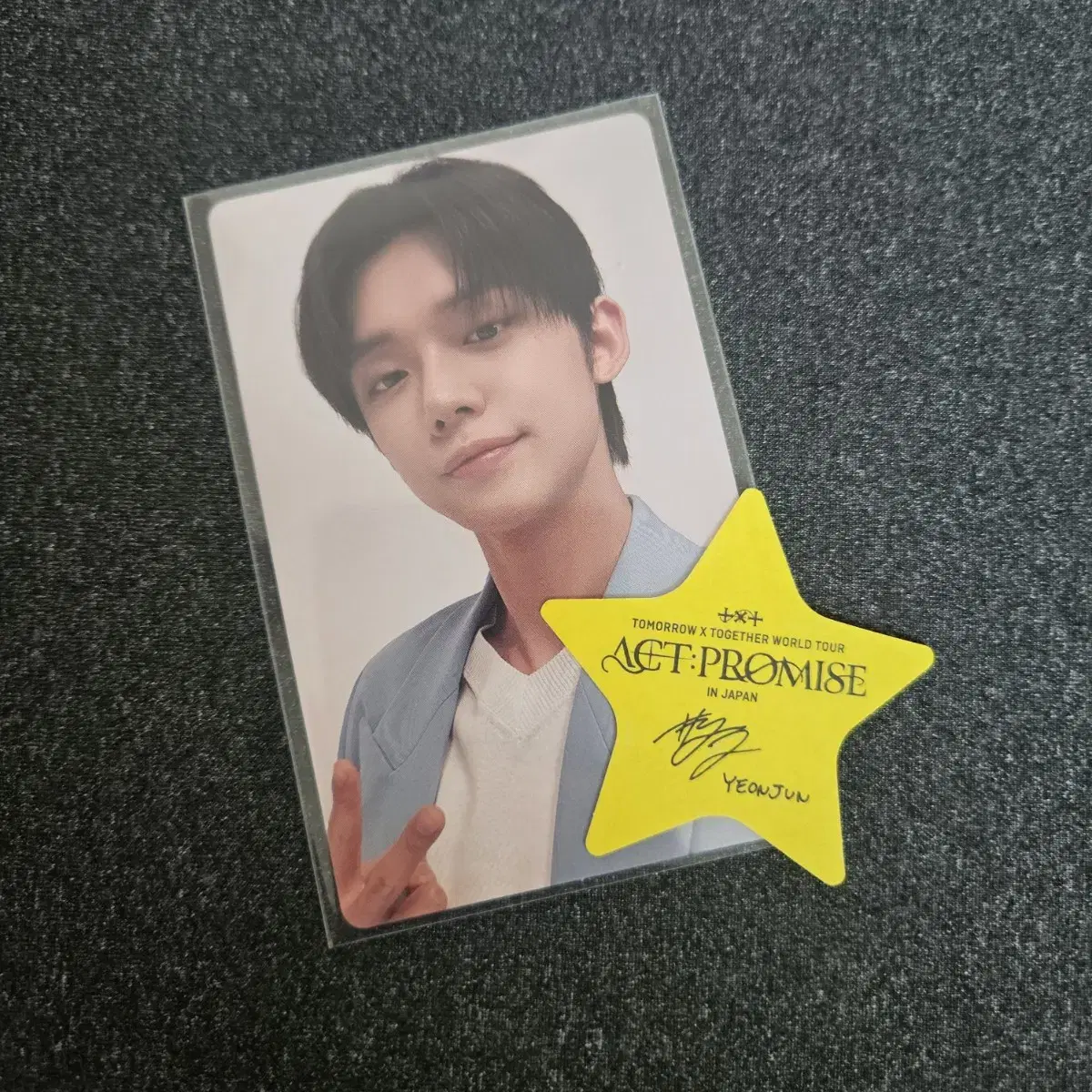 TXT yeonjun Japan concert premium concert Japan moazone star sign confetti set