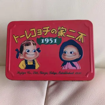 후지야 초콜릿 캔 1951년