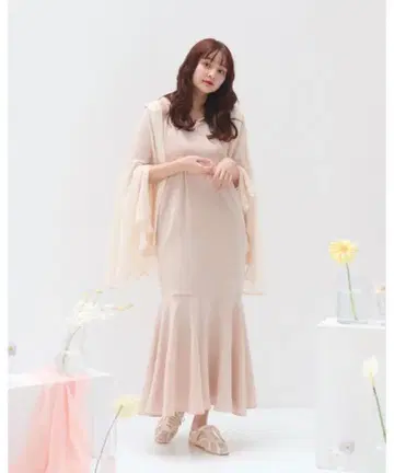 [택 포함] muguet angel drape sheer shirt
