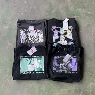 죠죠의 기묘한 모험 티셔츠 토트백 세트